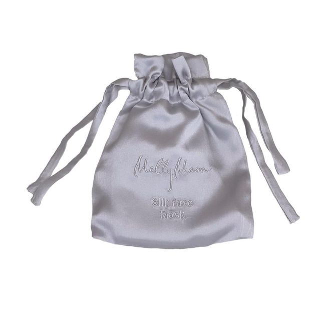 Hovedbilde Munnbind i silke - sølv