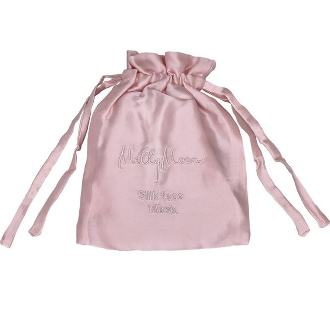 Hovedbilde Munnbind i silke-rosa