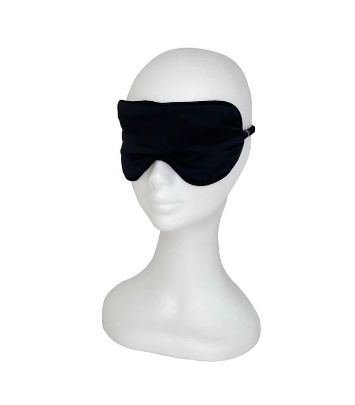 Putetrekk/Sovemaske - sort