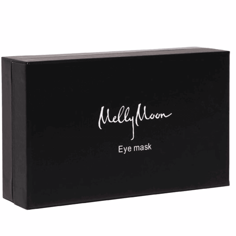 Sovemaske - champagne/sort