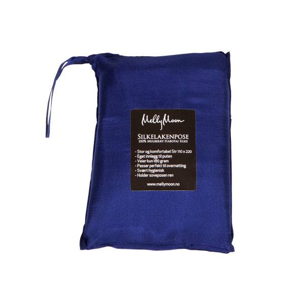 Hovedbilde Silkelakenpose - mørkeblå