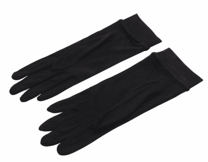 Hovedbilde Silkehansker-sort