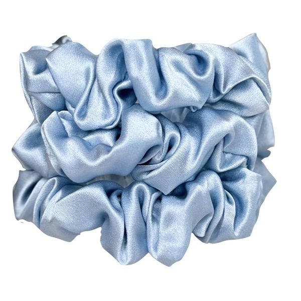 Hovedbilde Scrunchies - himmelblå