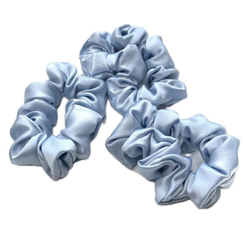 Scrunchies - himmelblå