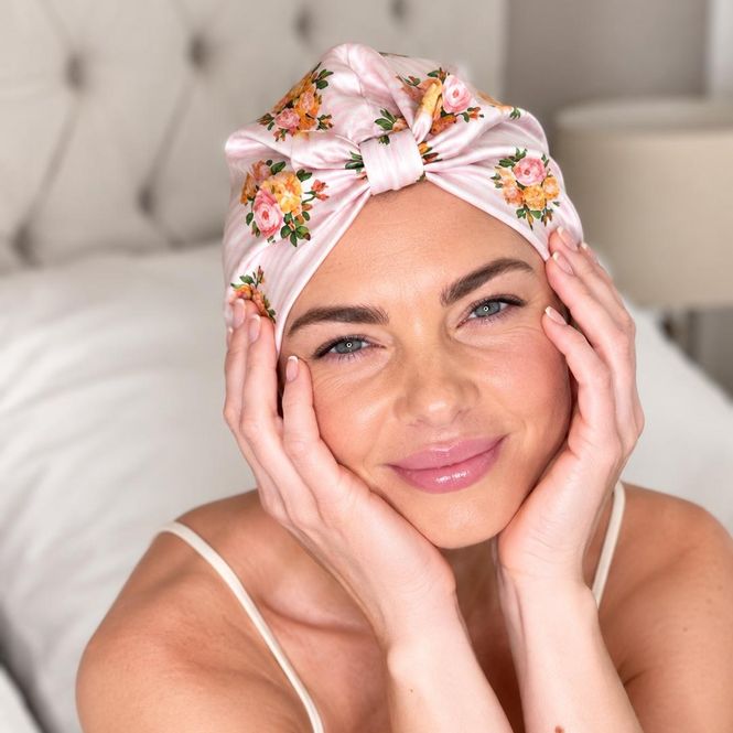 Hovedbilde Sove turban i silke-amalfi